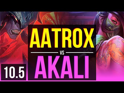 AATROX vs AKALI (MID) | Korea Grandmaster | v10.5