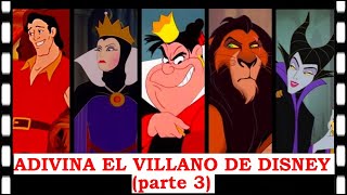 ADIVINA EL VILLANO DE DISNEY (parte 3) - Test/Trivia