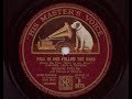 Gracie Fields 'Fall In And Follow The Band' 1931 78 rpm