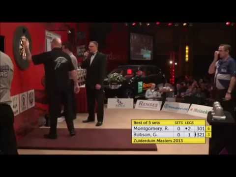 Robson misses 9 darter -  Zuiderduin Masters 2013
