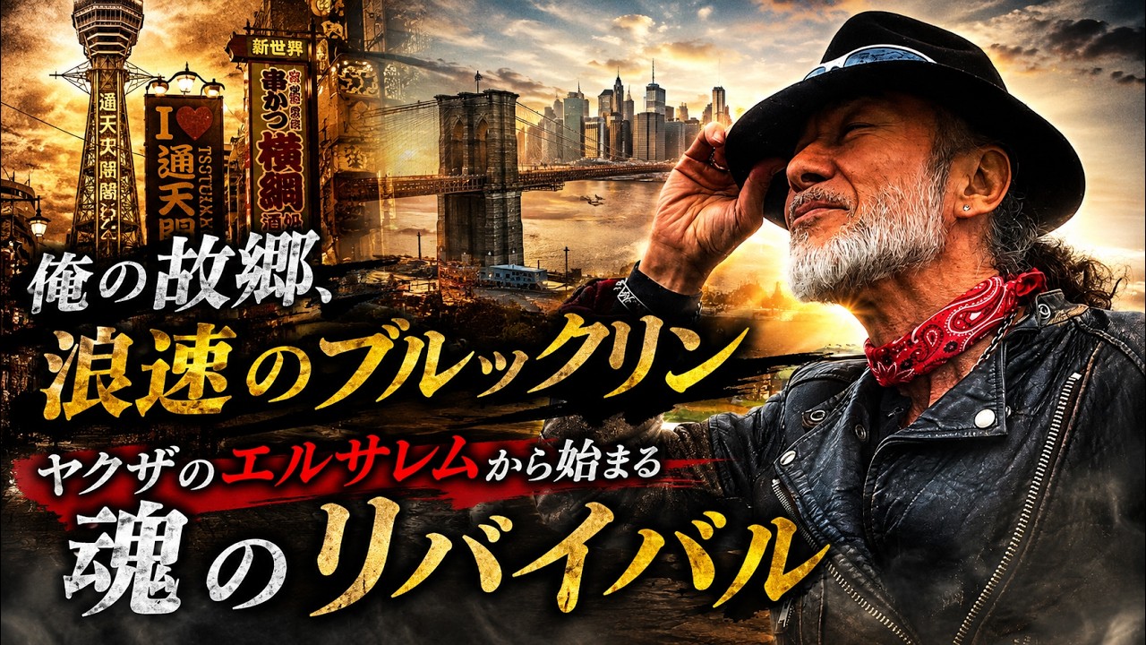 俺の故郷 浪速のブルックリン、ヤクザのエルサレムから始まる『魂のリバイバル』
