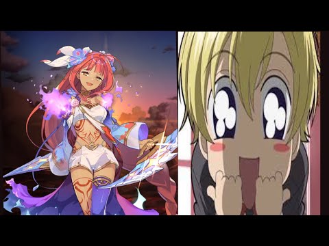 Epic seven: players rank her a 3.6 but in my heart she a 10!! summoning Great chief Khawana