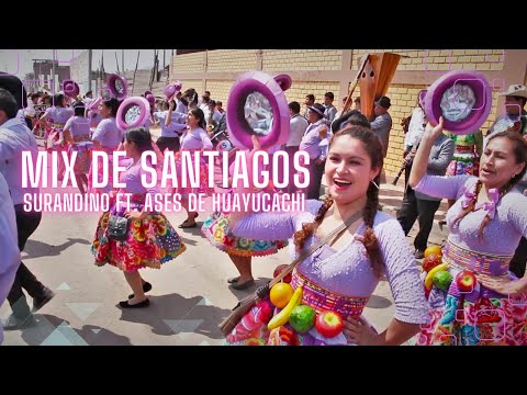 MIX DE SANTIAGOS - Surandino ft. Ases de Huayucachi - 14 años #aniversario
