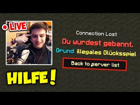 We ban 5 streamers in their live stream with admin rights (Minecraft trolling)!
