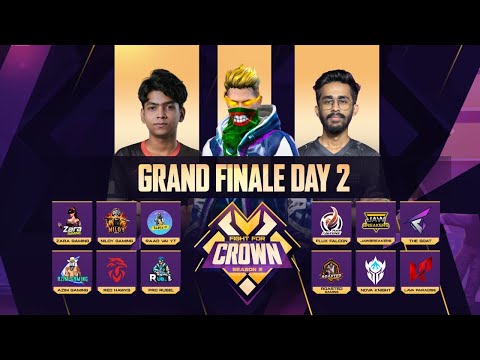[🔴LIVE] GRAND FINAL DAY-2 | FIGHT FOR CROWN S2 | Ft. @RedHawksOfficials @raadvaiyt829