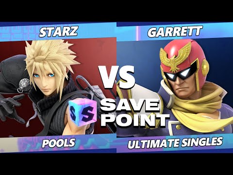 Save Point 2 - StarZ (Cloud) Vs. Garrett (Captain Falcon) SSBU Ultimate Tournament
