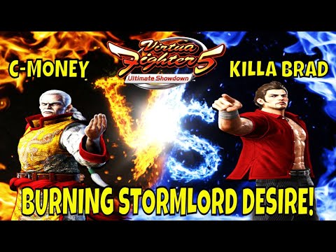 VF5US- BURNING STORMLORD DESIRE! (C-Money VS Killa Brad 3!)- Lau Chan VS Brad Burns Matches, FGC.