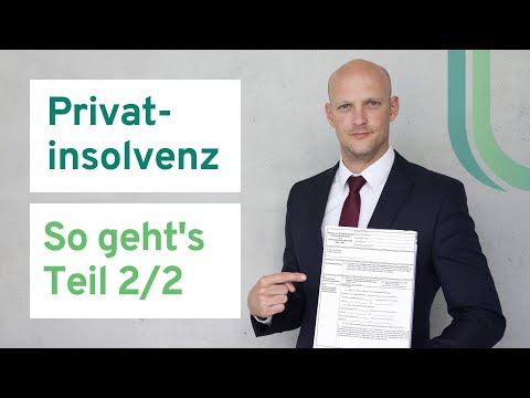 Privatinsolvenz - Teil 2/2 - Ablauf, Pfändung, Wohlverhaltensphase, Kosten einer Insolvenz