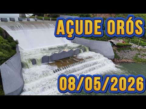 MAIOR SANGRIA 2026 AÇUDE ORÓS DADOS ATUALIZADOS HOJE 08/05/2026 CEARÁ