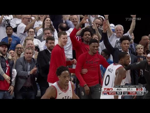 Raptors Highlights: Miles Corner Three - April 25, 2018