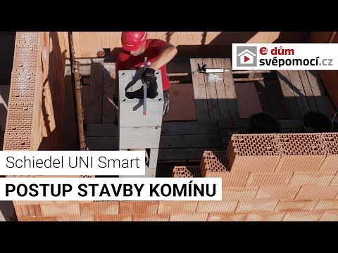 Stavba komínu Schiedel UNI SMART
