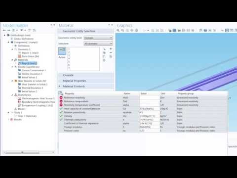 Defining Physics in COMSOL Multiphysics (4/8)