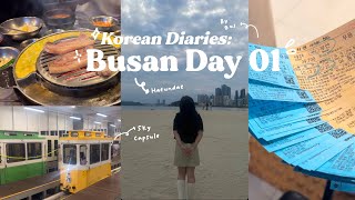 Korean Diaries: Busan Vlog Day 1 - Haeundae, Busan Market, Sky Capsule