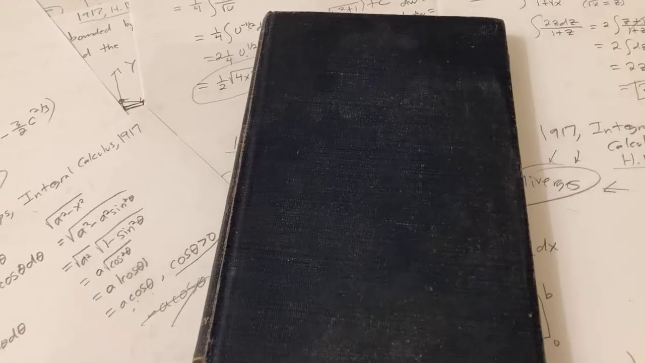 Calculus Book from 1917
