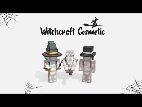 Insane Witchcraft Cosmetic Models in Minecraft! 😱