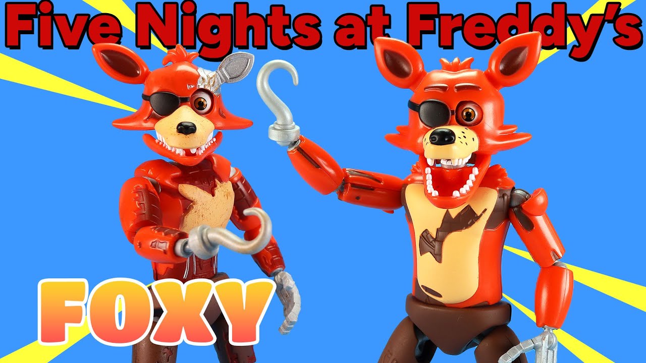 FNAF Foxy Endo Series |  Jazwares Figure Review