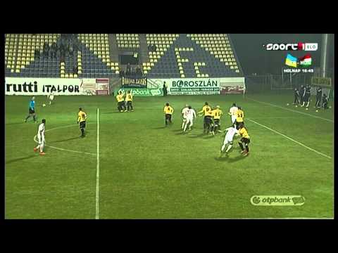 Brkovics gólja a Lombard Pápa Termál FC - DVSC-TEVA mérkőzésen