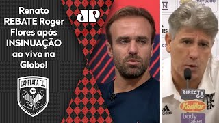 Renato Gaúcho rebate insinuação de Roger Flores durante Ceará x Flamengo