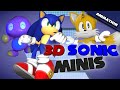 Shorts 3D Sonic Minis