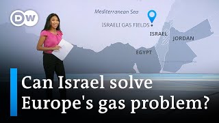 German economy minister seeks energy from Israel | DW News