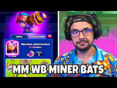 DECK MM WB Miner Bats with the EVO Pyrotectic