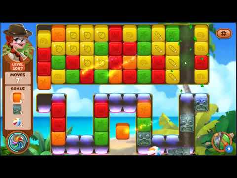 Lost Island Blast Adventure Level 1067 - NO BOOSTERS 🏝️ | SKILLGAMING ✔️