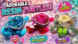 These Resin Turtles Turned Out SO ADORABLE 😍 DIY Gone Right!