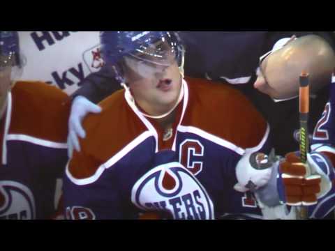 Gene Principe Ethan Moreau Tribute Opening - Oilers vs Blue Jackets 12-16-2010