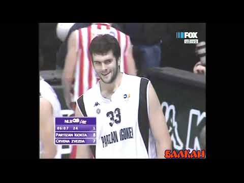 Partizan - Crvena Zvezda  82-67  ABA Liga  03-11-2007