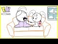 Emma Kate Sick Day EK Doodles Funny Animated Cartoon