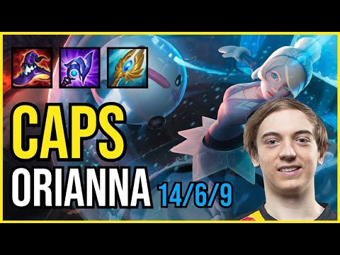 CAPS - ORIANNA vs KARTHUS Mid - EUW Challenger - Patch 11.3