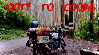 Ride From OOTY To COORG | Royal Enfield Himalayan | MADIKERI