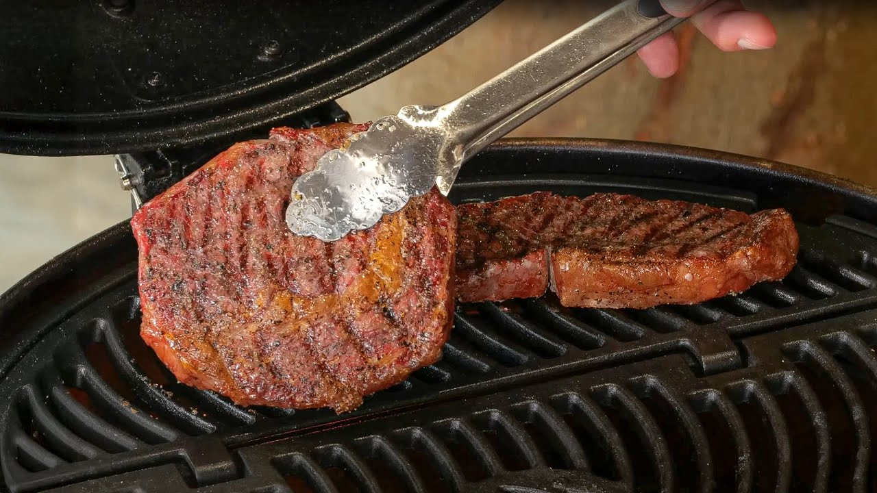 strip loin vs ribeye steak comparison video thumbnail