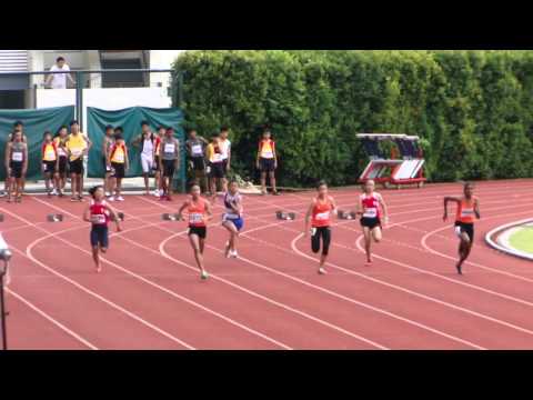 100m Girls U15 Heat #3 - 2012 S'pore Jr  C'ship