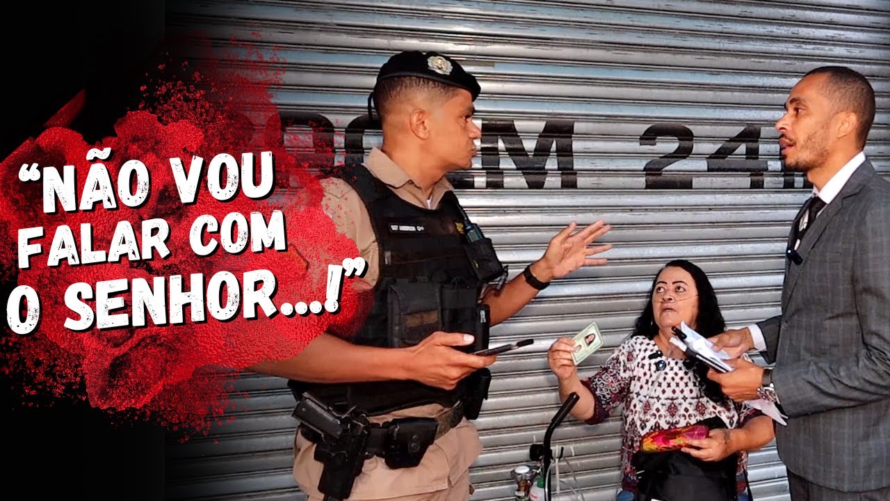 [ PARTE FINAL ] MILITAR DISCUTE COM SOLICITANTES EM CASO SENSÍVEL