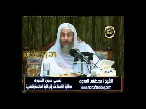  تفسير سورة الشورى 3 من الآية التاسعة عشر إلى الآية السادسة والعشرين 