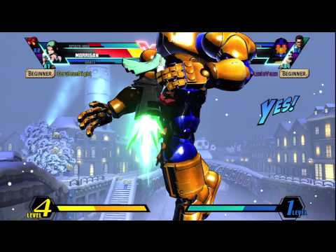 Ultimate Marvel vs Capcom 3 (PS3) -- Non-Ranked Matches 194 - Wesker Got Owned