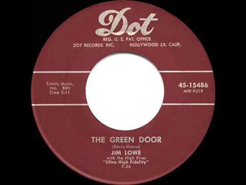 1956 HITS ARCHIVE  The Green Door   Jim Lowe a #1 record