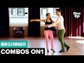 Hammerlock Unwind - Beginner Salsa Patterns On1 | TheDanceDojo.com