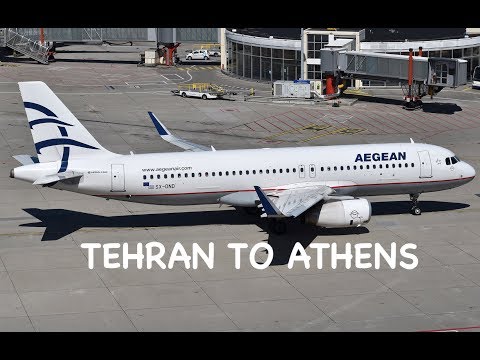 AEGEAN AIRLINES - ECONOMY | TEHRAN TO ATHENS | LOUNGE ACCESS