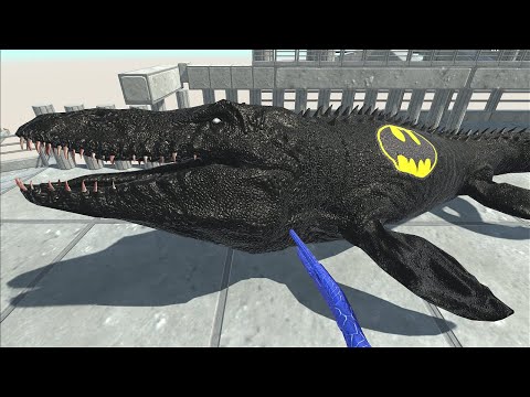 DEADLY RUN WITH EVERY WEAPON FPS PERSPECTIVE ON GIANT ISLAND -Animal Revolt Battle Simulator