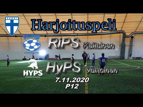 Harjoituspeli P12 RiPS Keltainen - HyPS Valkoinen 7.11.2020