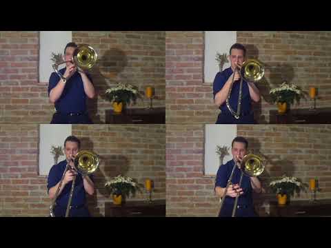 A. Dvorak From The New World - 2. Largo - Trombone Quartet