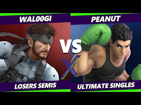 S@X 426 Losers Semis - Wal00gi (Snake) Vs. Peanut (Little Mac) SSBU Smash Ultimate Tournament