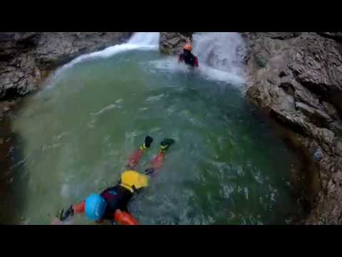 Georgian canyoning, Okatce canyon.