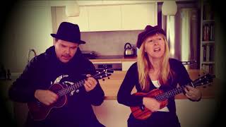 Homeward Bound (Simon &amp; Garfunkel cover) Ukulele duo