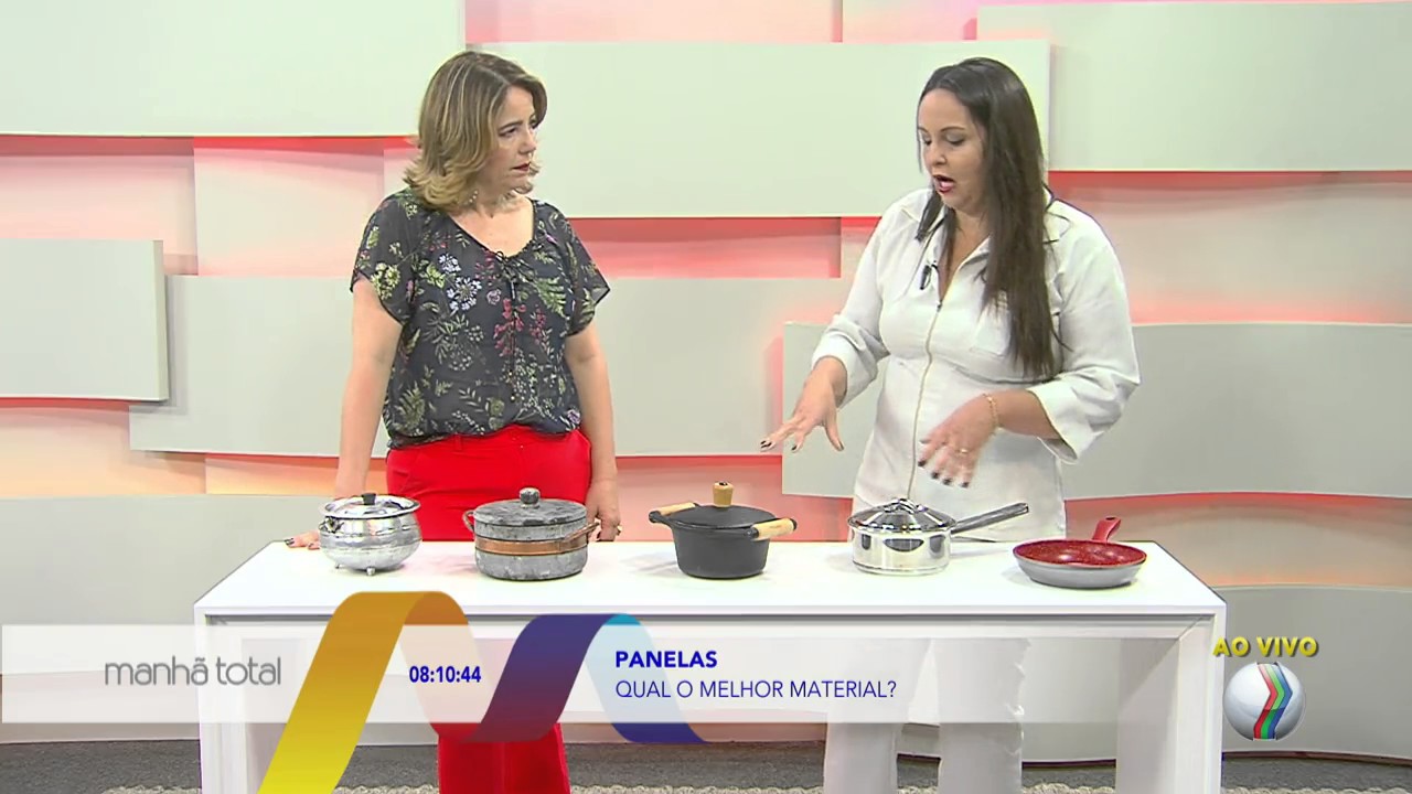 Panelas: Qual o melhor material? - MANHÃ TOTAL