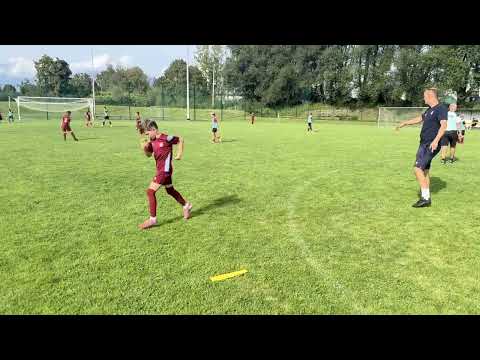 Finale turnirje Virška Jesen Selekcije U10 med ekipa NK Triglav Kranj bordo- NŠ Infostyle Šmartno.