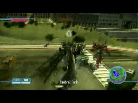 Transformers: The Game Walkthrough: Decepticons - City of The Machines - The Mighty will Fall