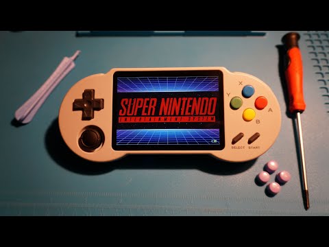 PocketGo S30 – Austausch der Frontknöpfe + Schneller SNES- und PSP-Emulationstest